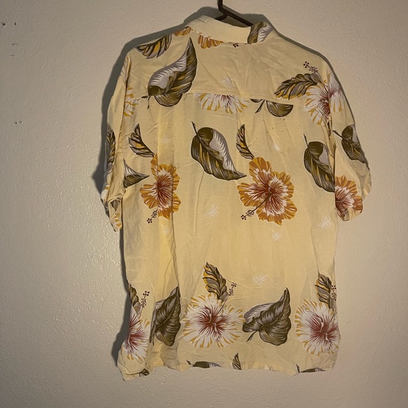 John Severson Kahala Men’s Hawaiian shirt Button Front Stained Size XL Rayon - Picture 3 of 11